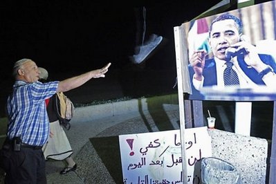 Jews shoe Obama
